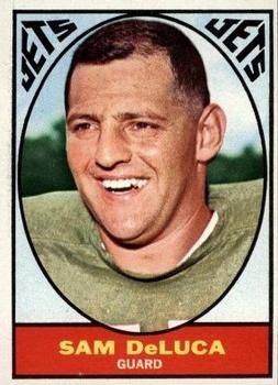 1967 Topps Bill Baird New York Jets #89