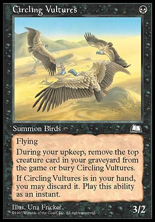 Circling Vultures (Weatherlight) Trading Card