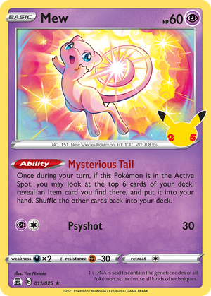 Mew (11/25) - Celebrations