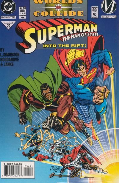 Superman: The Man of Steel #36 Comic
