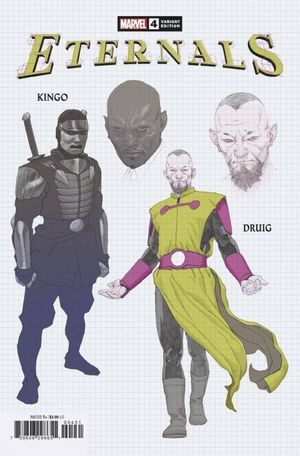 Eternals #4 (Ribic Design Variant)
