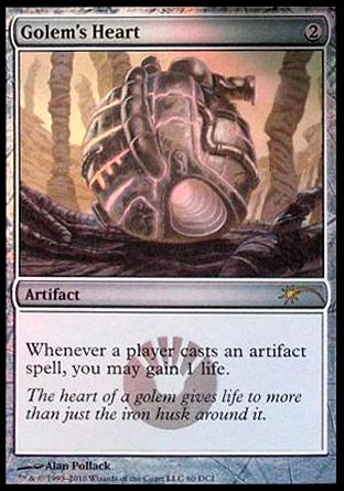 Golem's Heart (Gateway) Trading Card