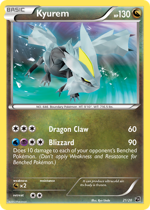 Kyurem (21/20) - Dragon Vault