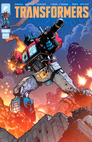 Transformers #23 (Cvr D Inc 1:25 Doug Mahnke & David Baron Variant)