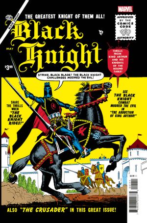 2024 BLACK KNIGHT #1 PGX 9.8 newsstand!