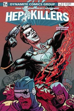 Project Superpowers Hero Killers #4 (Cover B Browne)