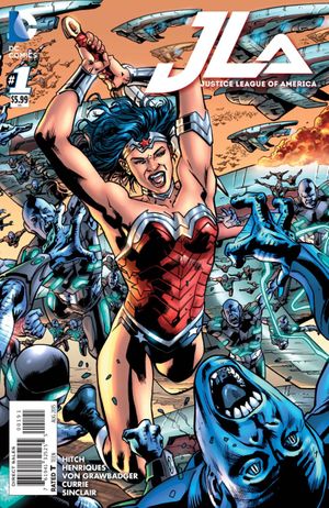 Justice League Of America #1 (Wonder Woman Variant Cover)
