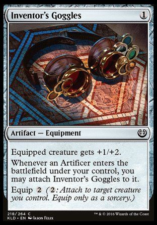 Inventor's Goggles (Kaladesh) Trading Card