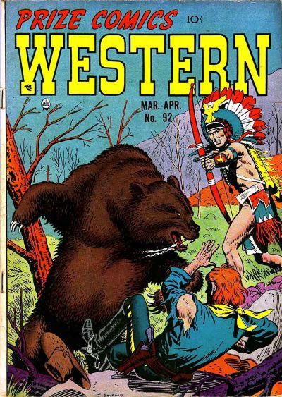 Prize Comics Western #1 [92] Comic