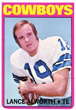 Lance Alworth 1972 Topps #248 Sports Card
