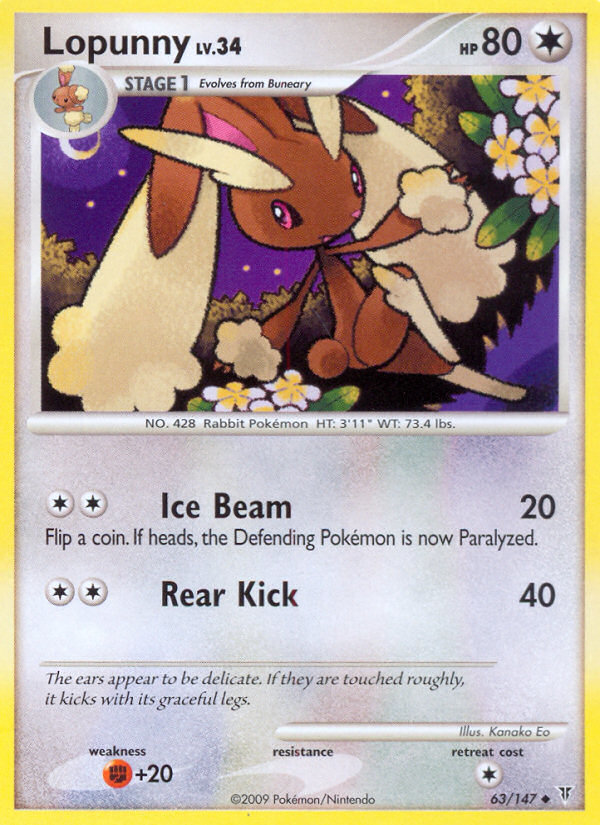 Lopunny (63/147) - Supreme Victors Pokémon Card