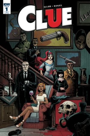 Clue #1 (10 Copy Cover)