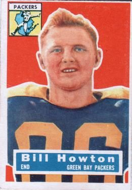 Bill Howton 1956 Topps #19 Sports Card