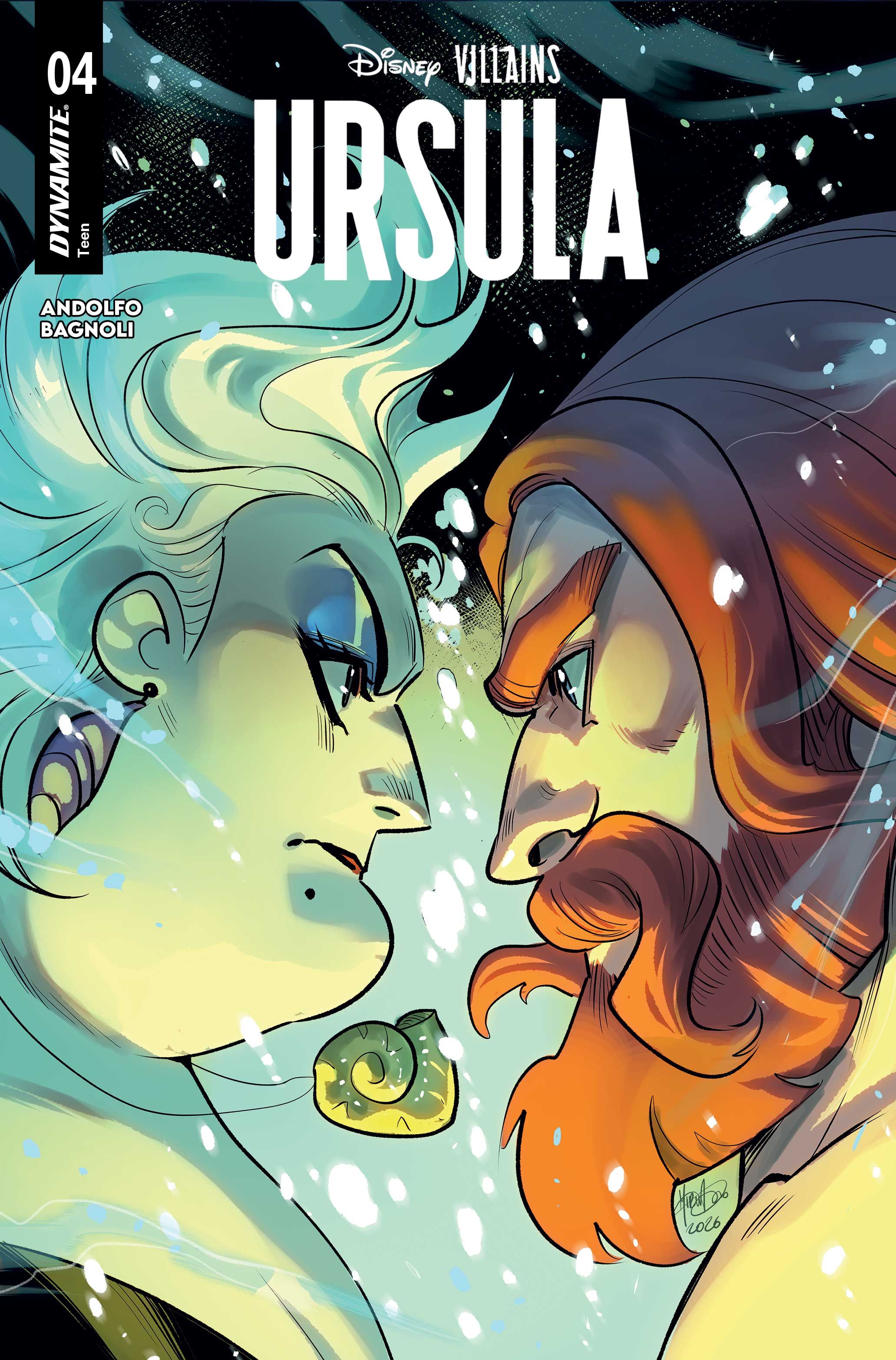 Disney Villains Ursula #4 Comic