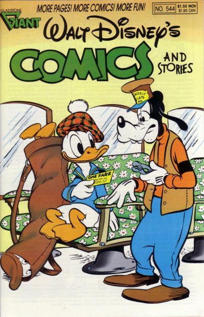 Walt Disney's Comics and Stories #544 Comic