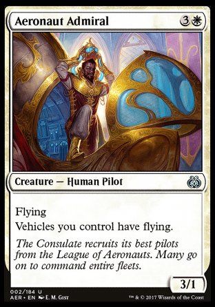 Aeronaut Admiral (Aether Revolt) Trading Card