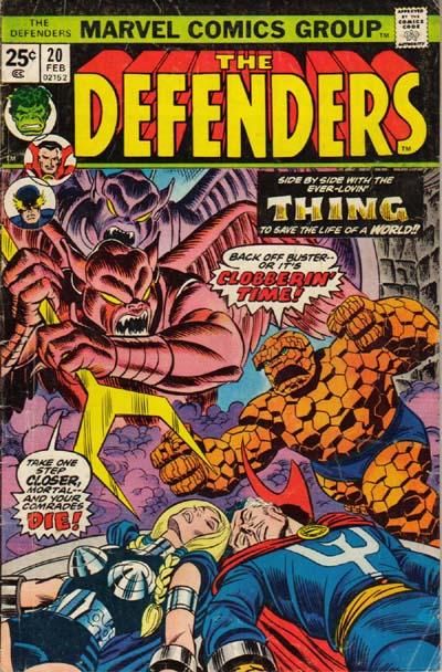 The Defenders #20 Comic