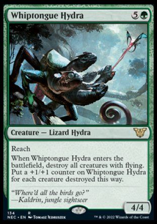 Whiptongue Hydra (Kamigawa Neon Dynasty Commander Decks) Trading Card