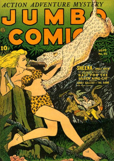 Jumbo Comics #55 Comic