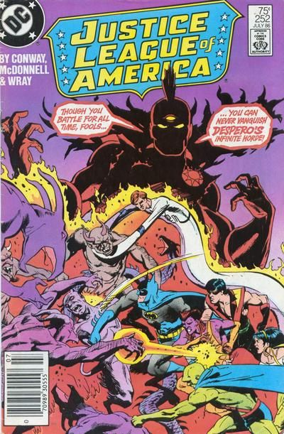 Justice League of America #252 Comic