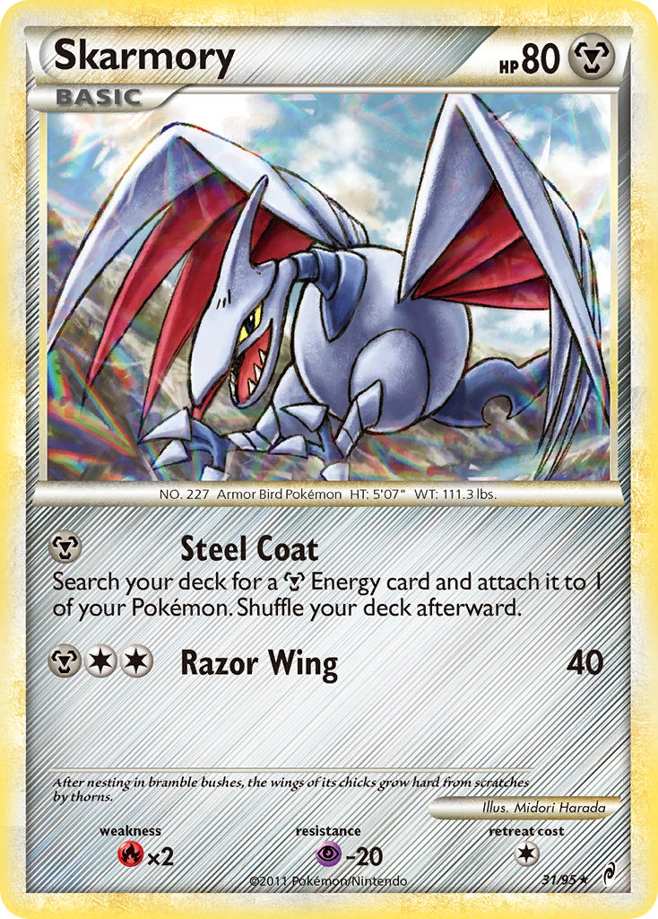 Skarmory (31/95) - Call of Legends Pokémon Card