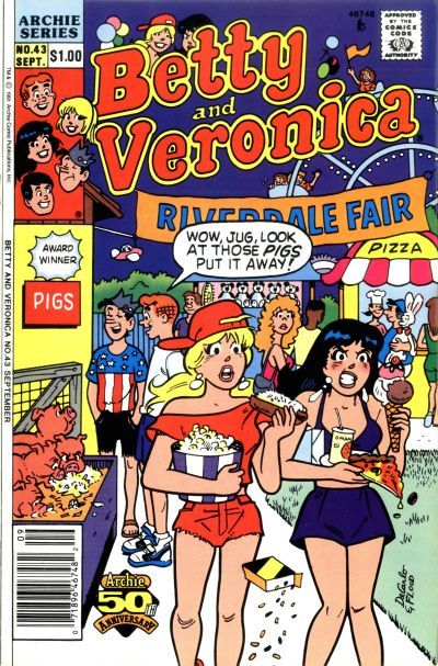 Betty and Veronica #43 Comic