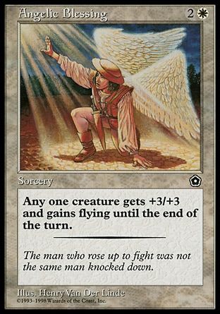 Angelic Blessing (Portal Second Age) Trading Card