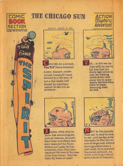 Spirit Section #3/10/1946 Comic