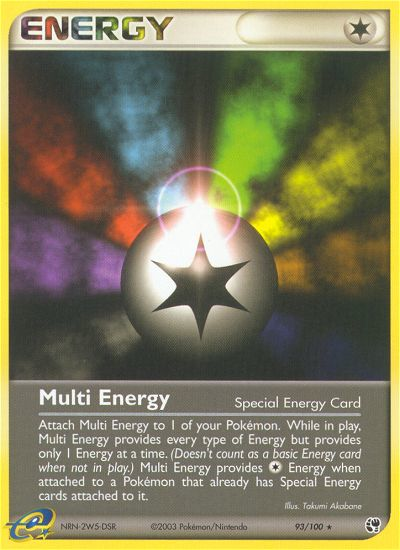 Multi Energy (93/100) - Sandstorm Pokémon Card