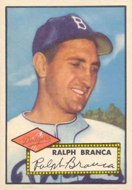 Ralph Branca 1952 Topps #274 Sports Card