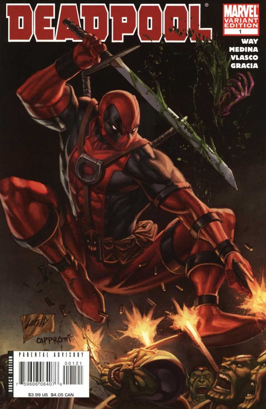 Deadpool 1 Rob Liefeld Variant Cover 2008 Value Gocollect