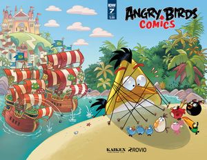 Angry Birds Comics (2016) #7 (Subscription Variant)