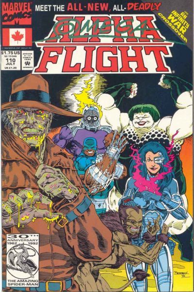 Alpha Flight #110 Comic