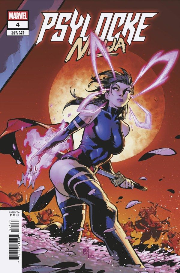 Psylocke: Ninja #4 (C.F. Villa Psylocke Variant) Comic