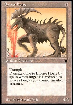 Bronze Horse (Legends) Trading Card