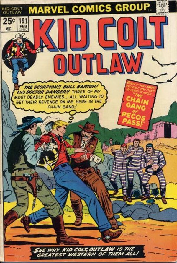 Kid Colt Outlaw #191