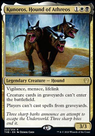 Kunoros, Hound of Athreos (Theros Beyond Death) Trading Card