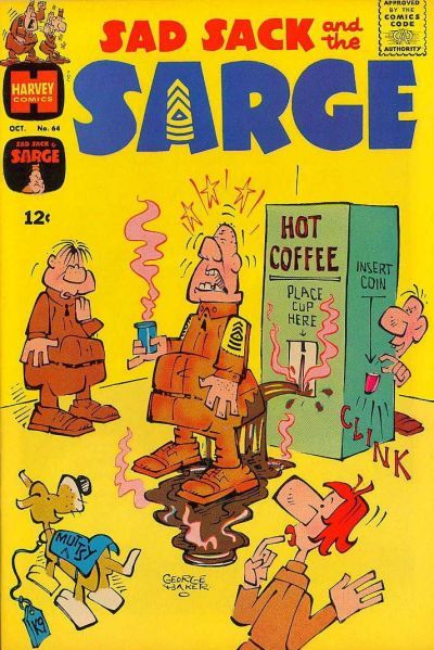 Sad Sack And The Sarge #64 Comic