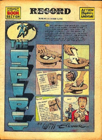 Spirit Section #10/5/1941 Comic