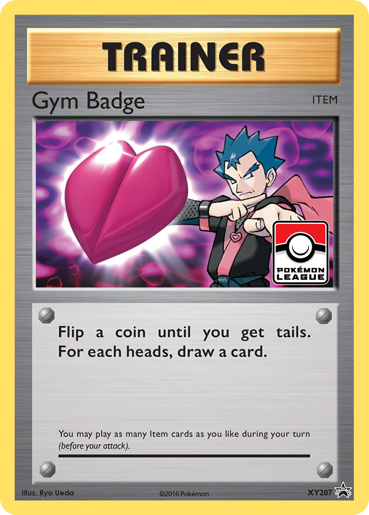 Gym Badge (XY207) - XY Black Star Promos Pokémon Card