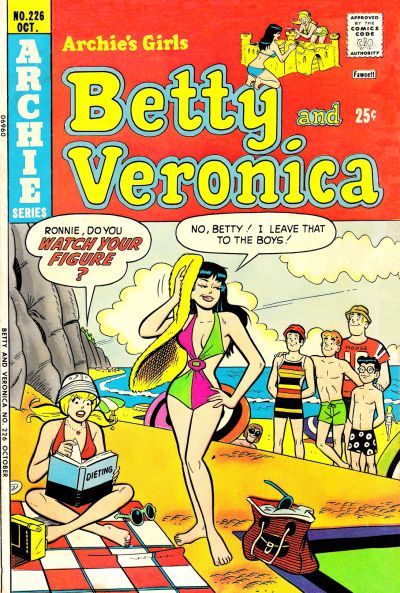 Archie's Girls Betty and Veronica #226 Comic