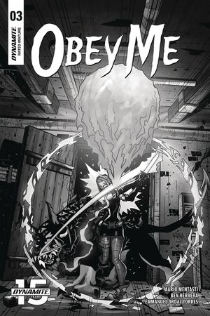 Obey Me #3 (10 Copy Herrera B&w Cover)