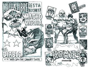 Homies #2 (Cover B 15 Copy Huerta B&w Inc)