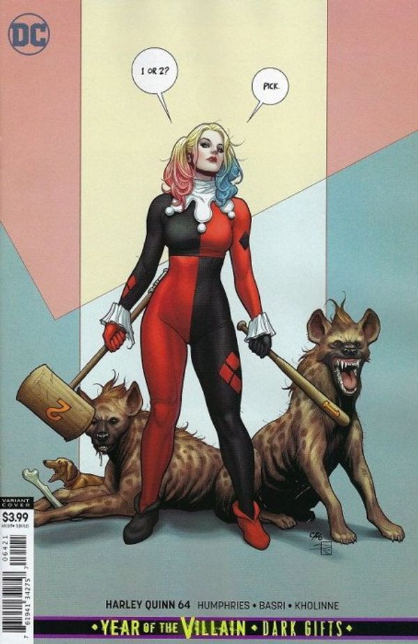 Harley Quinn #64 (Variant Cover Yotv Dark Gifts)