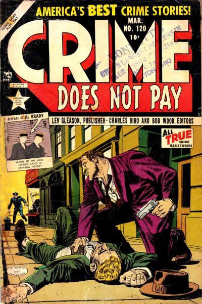 Crime Does Not Pay #120 Comic