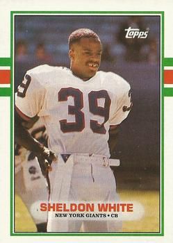 Sheldon White 1989 Topps #170 Sports Card
