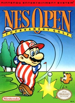 NES Open Tournament Golf Video Game