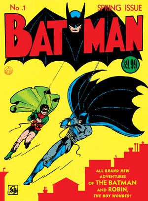 Batman #1 (2025 Facsimile Edition Cvr A Bob Kane & Jerry Robinson)