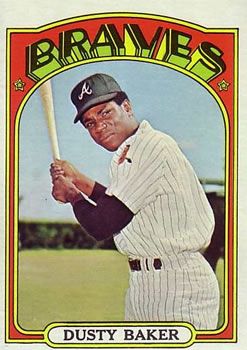  1976 Topps # 28 Dusty Baker Atlanta Braves (Baseball