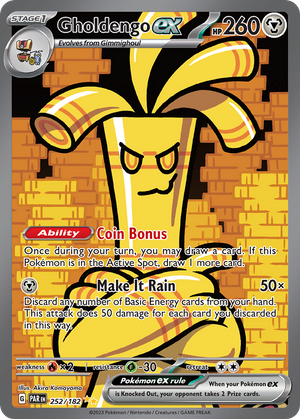 Gholdengo ex (252/182) - Paradox Rift